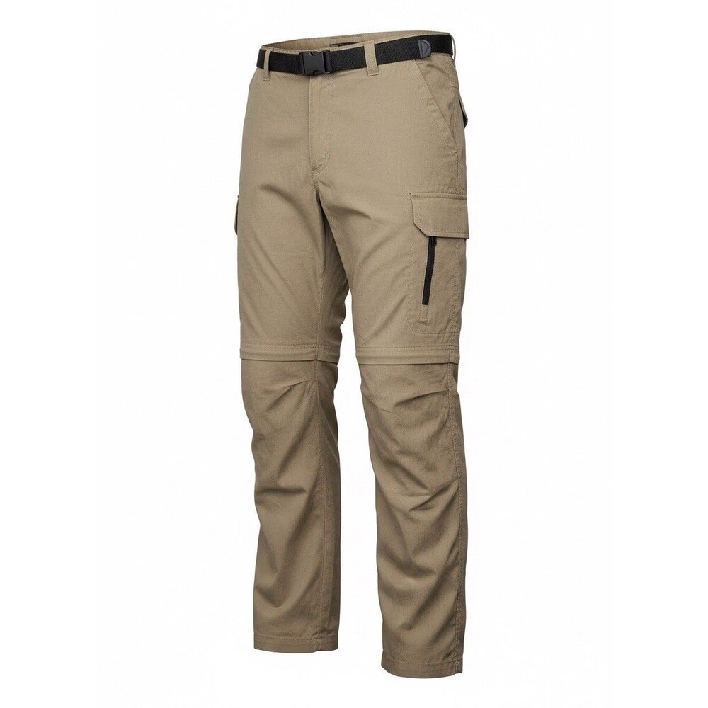 BC Clothing Men's XL x 32 Convertible Stretch Cargo Hiking Pants/Shorts